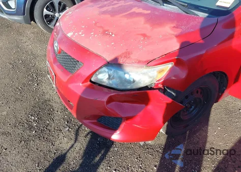 2010 Toyota Corolla Le z USA, uszkodzony, nr VIN 1NXBU4EE2AZ254307